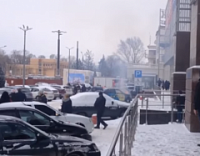 В Энгельсе горел автомобиль такси