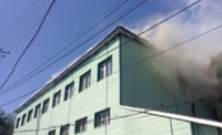 В Саратовской области сгорел цех по пошиву медицинской одежды