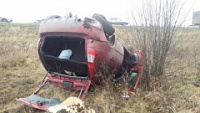 Мать и двухлетний ребенок пострадали в ДТП под Саратовом