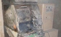 В Саратове «горе-взрывотехники» спалили содержимое банкомата